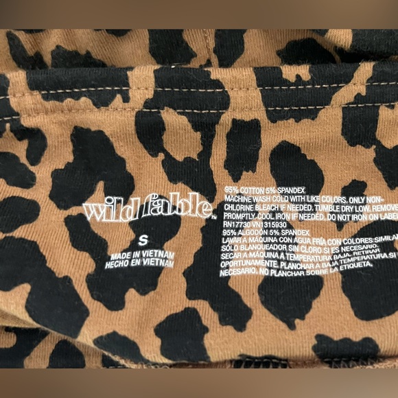 Wild fable cheetah biker shorts - Picture 3 of 3